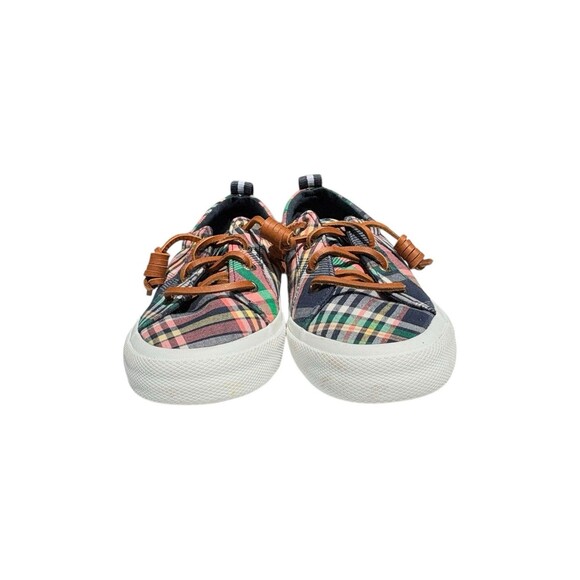 Sperry Top-Sider Crest Vibe Women’s 5 Plaid Canvas Sneakers - Picture 2 of 9